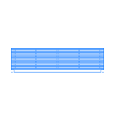 Furniture Benches Line Storage Bench Large Line Art Svg Vector, Free Vectors File